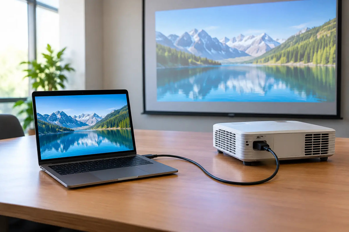 How to Connect Projector to Laptop in 6 Steps