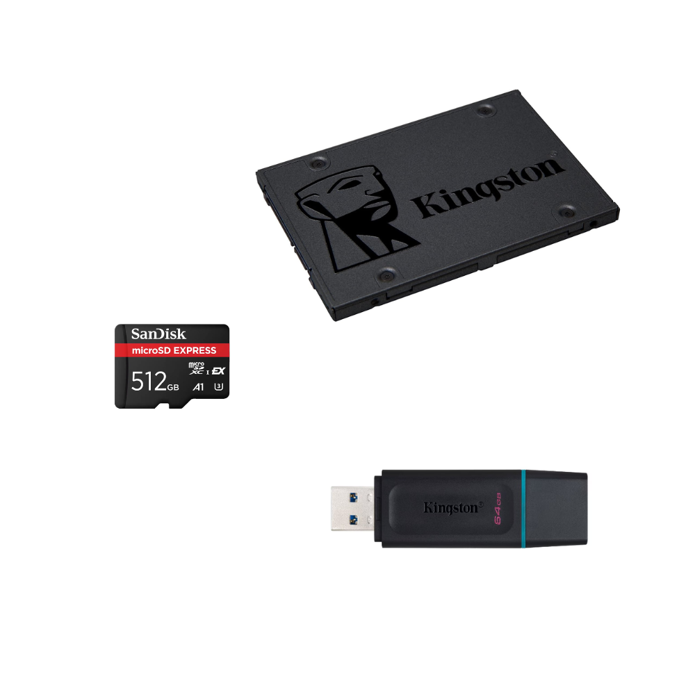 USB Flash Drives, Portable SSDs & External Storage