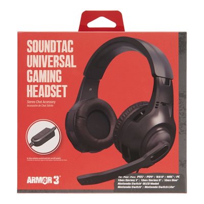 SOUNDTAC ARMOR3 UNIVERSAL GAMING HEADSET
