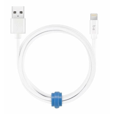 BLU ELEMENT    BRAIDED CHARGE/SYNC LIGHTNING TO USB A 6FT WH