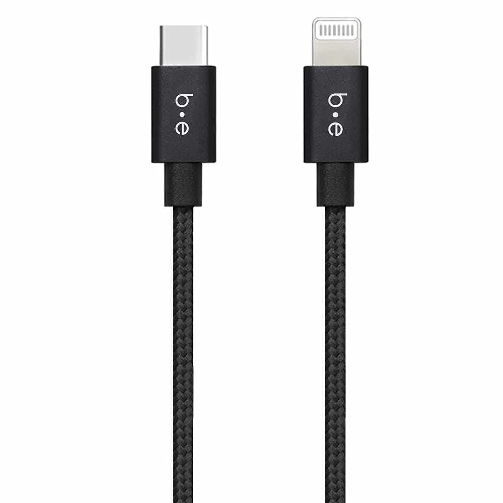 BLU ELEMENT BRAIDED CHARGE/SYNC USB C TO LIGHTNING 4FT
