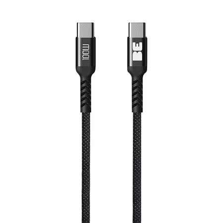 BLU ELEMENT SPEEDCHARGE USB-C TO USB-C 100W 6FT CABLE BLK
