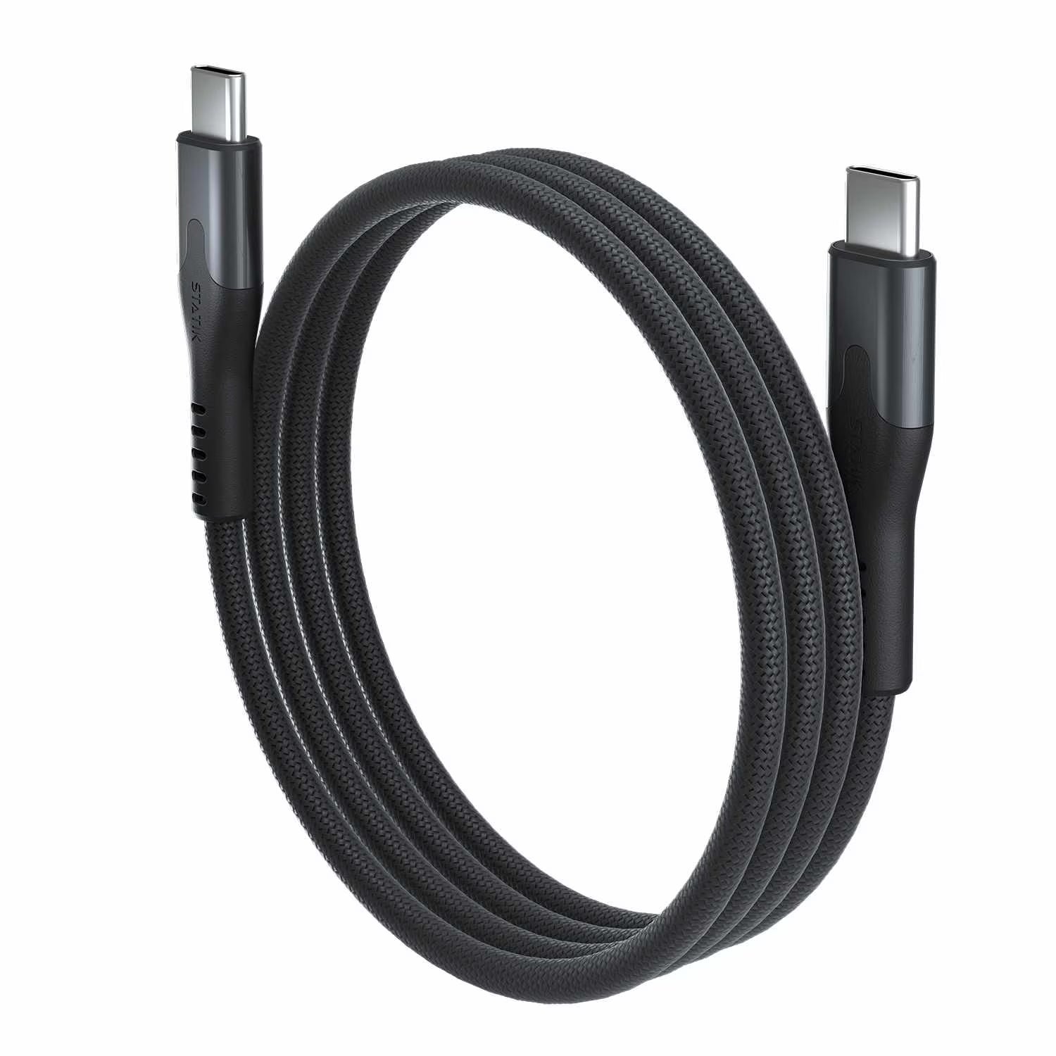 MagStack Pro Charge/Sync Magnetic Cable USB-C to USB-C 3.3ft (Black)