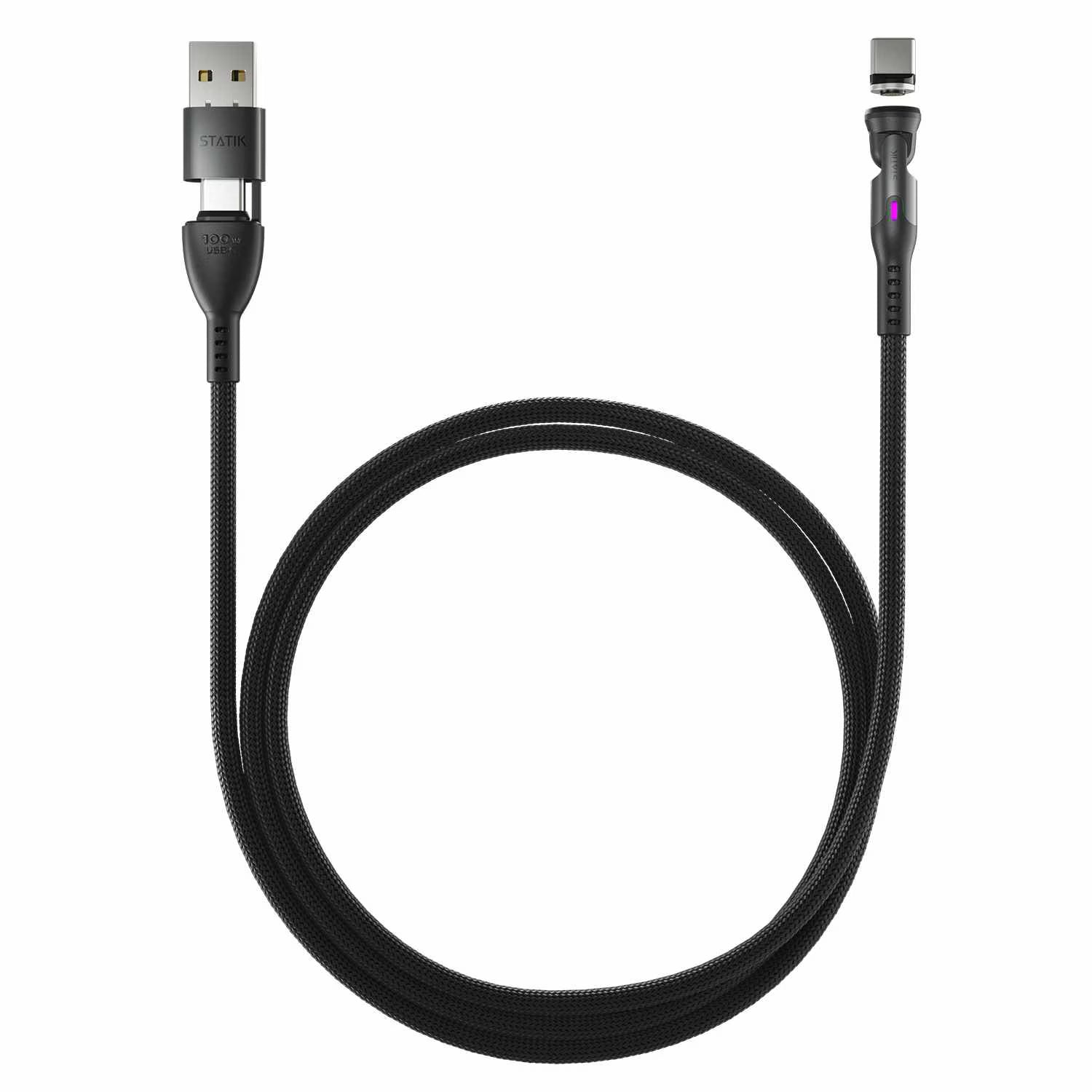 360 Pro Universal Magnetic Charge/Sync Cable 6.6 ft (Black)