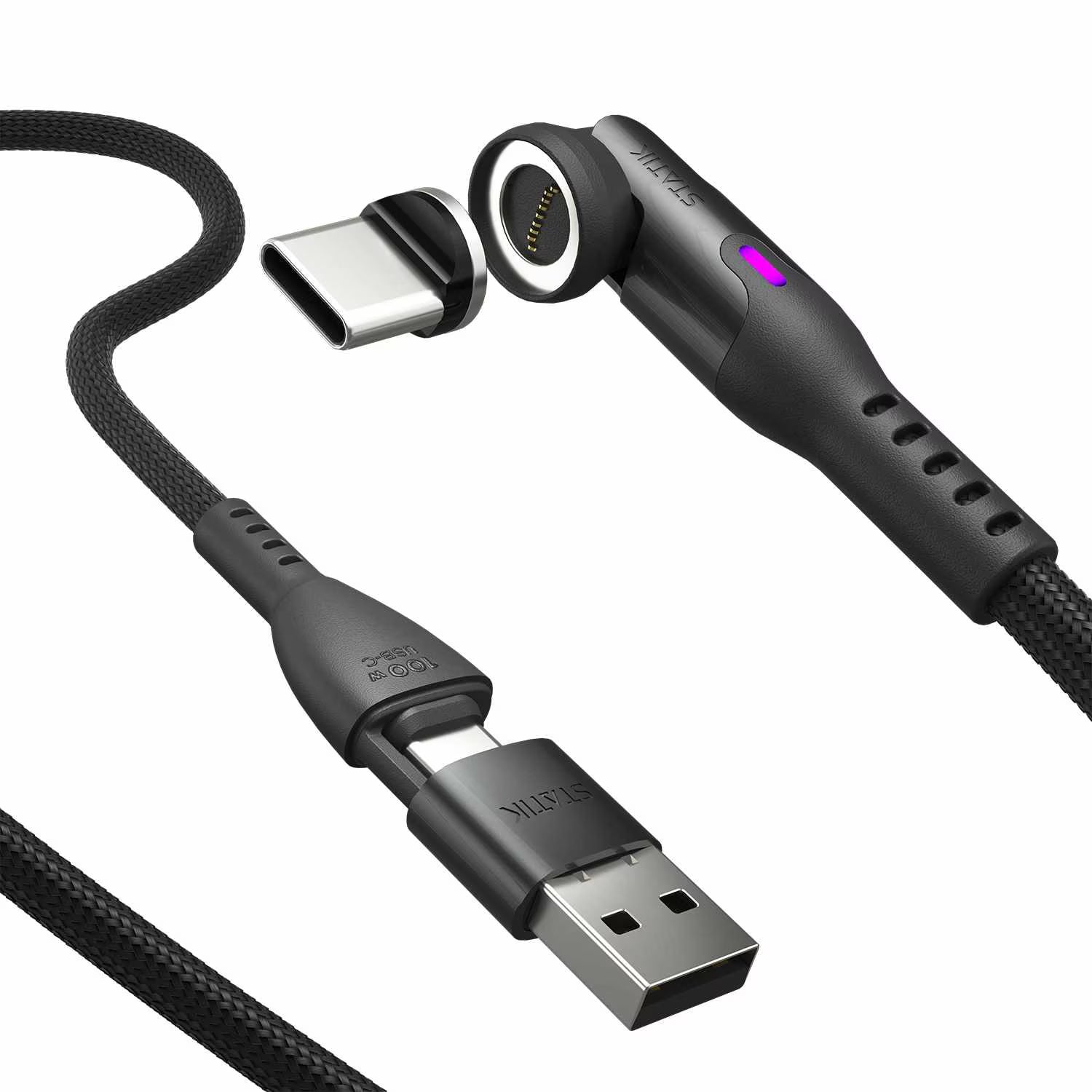 360 Pro Universal Magnetic Charge/Sync Cable 6.6 ft (Black)