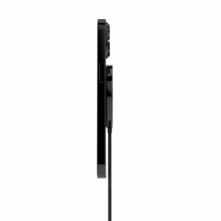 Chargeur sans fil MagSafe Blu Element 15 W avec câble USB-C de 1,2 m (noir)