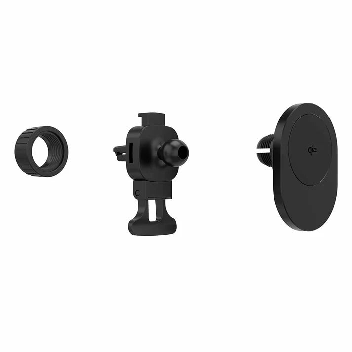 Blu Element Qi2 Wireless Magsafe Charging Car Mount 15W (Black)