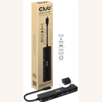 USBC 7 IN 1 HUB TO HDMI SD-TF CARD SLOT 2X USBA USBC