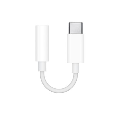 APPLE USBC TO 3.5MM HEADPHONE JACK ADAPTER WHITE