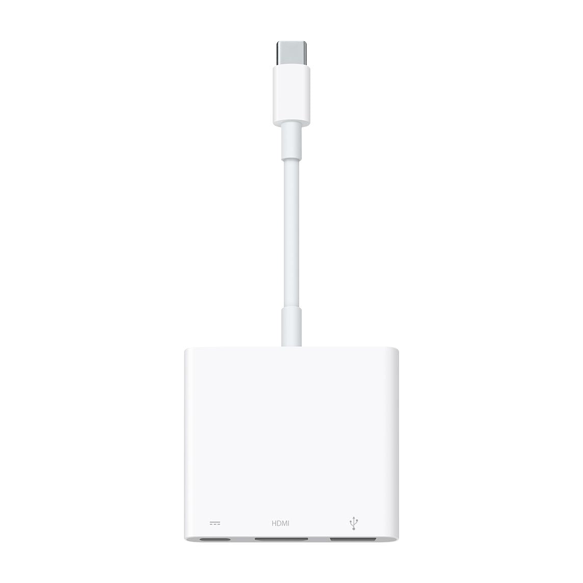 ADAPTATEUR MULTIPORT AV NUMÉRIQUE USB-C APPLE BLANC