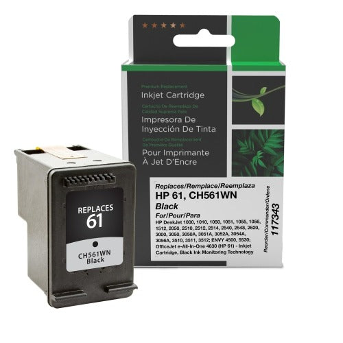 Clover Imaging Black Ink Ch561Wn Hp 61 117343