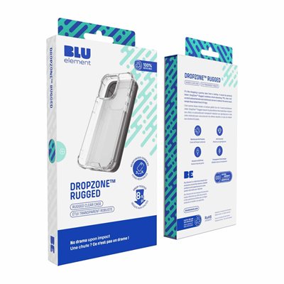 BLU ELEMENT DROP ZONE RUGGED S25 FE CLEAR CASE
