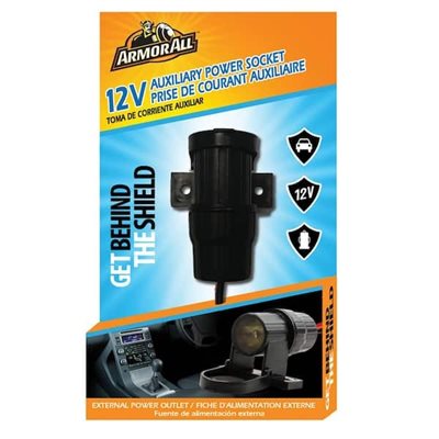 ARMORALL 12V AUXLIARY POWER SOCKET BLACK