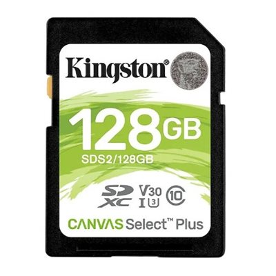 KINGSTON 128GB SDXC CANVAS SELECT PLUS