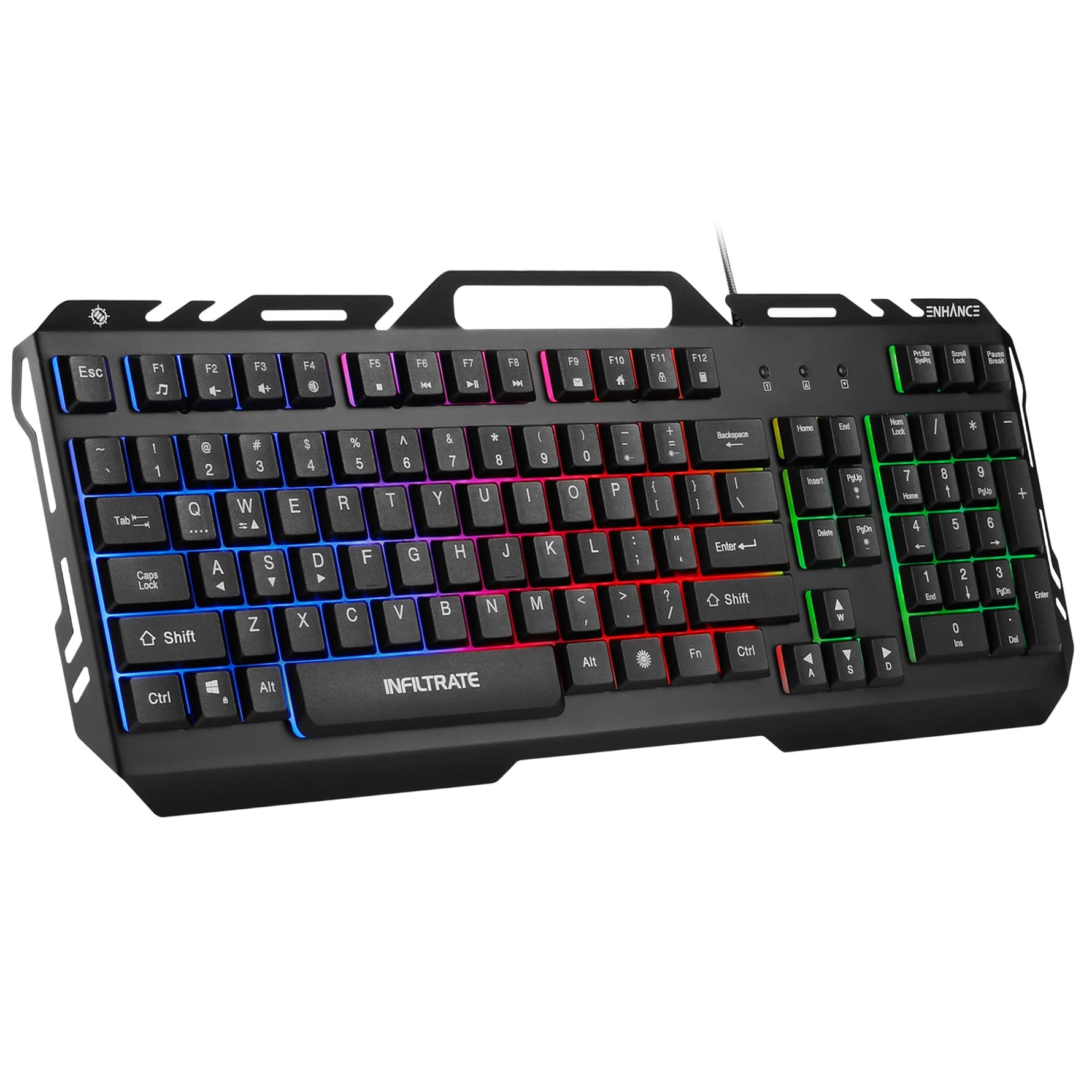 ENHANCE Infiltrate KL2 Membrane Gaming Keyboard