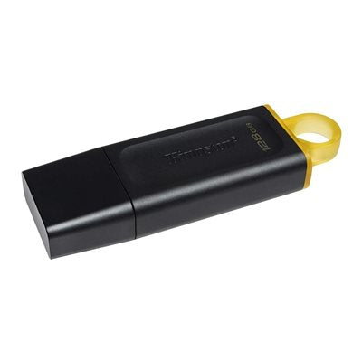 KINGSTON 128GB USB3.2 GEN 1 DATA TRAVELER EXODIA BLACK+YELLO