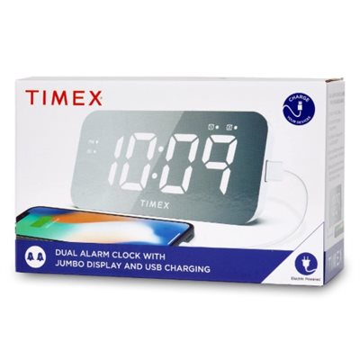 TIMEX T132W JUMBO DISPLAY USB WHITE