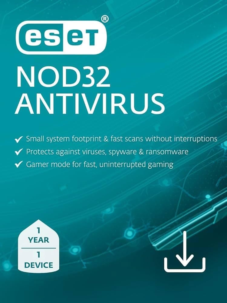ESET NOD32 ANTIVIRUS 1 AN/1 APPAREIL