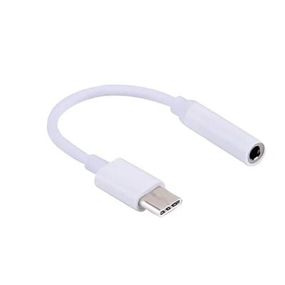 REDLINK USB-C MALE TO 3.5MM FEMALE STEREO ADAPTER WHITE 11CM