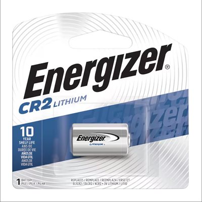 ENERGIZER CR2 BATTERY SINGLE PACK