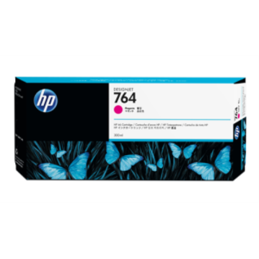 HP 764 300-ml Magenta Ink Cartridge