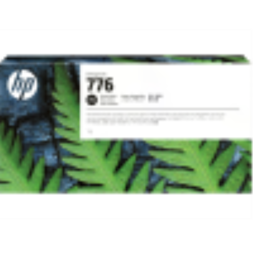 1XB11A HP 776 Cartouche d'encre Photo Noir DesignJet 1L