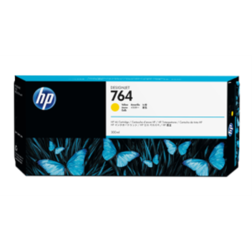 HP 764 300-ml Yellow Ink Cartridge