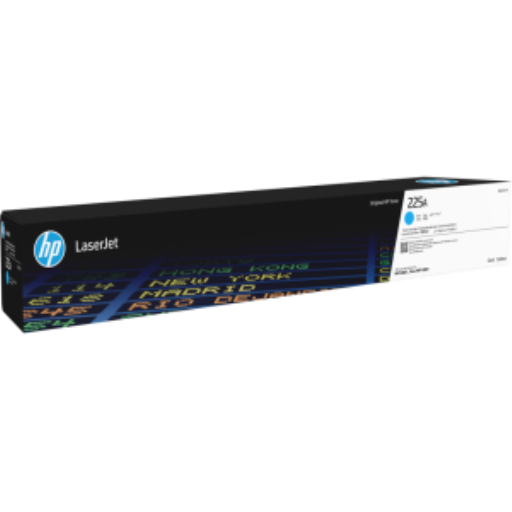 Cartouche de toner LaserJet HP 225A cyan d'origine (W2251A)