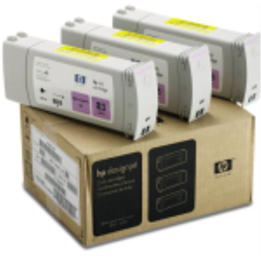 C5077A HP #83 LIGHT MAGENTA UV 3 INK MULTI PACK