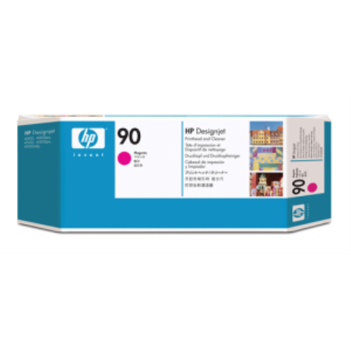 HP 90 Magenta  Printhead and Cleaner