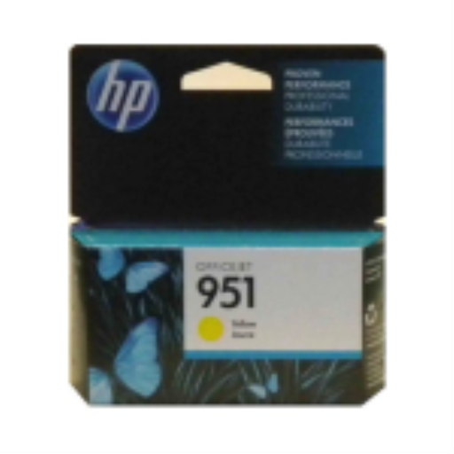 Cartouche d'encre jaune HP 951 Officejet