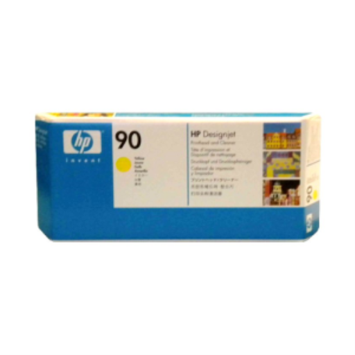 HP 90 Yellow Printhead and Cleaner