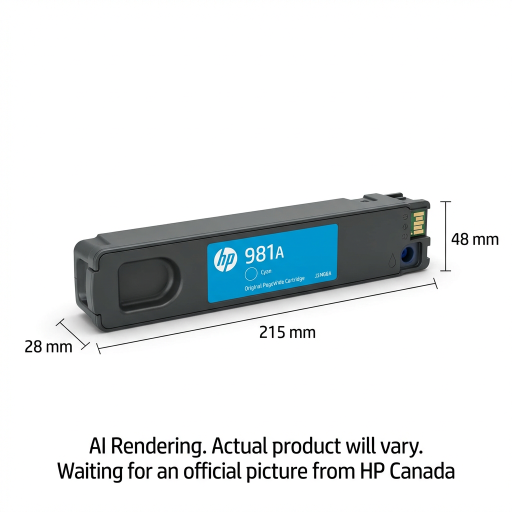 Cartouche PageWide Originale HP 981A Cyan