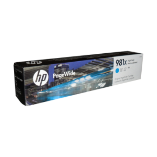 Cartouche d'encre cyan HP 981X Original PageWide