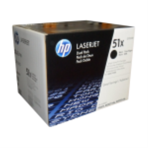 Q7551XD HP #51X DUAL PACK HIGH YIELD FOR LASERJET P3005/M303