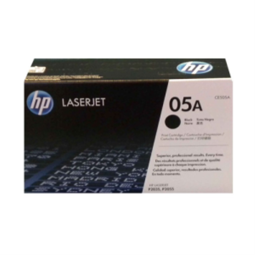 Cartouche d'encre noire HP LaserJet CE505A
