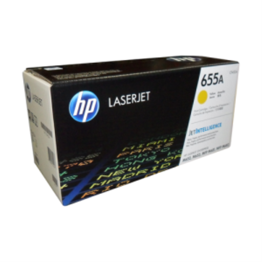 HP 655A Yellow LaserJet Toner Cartridge