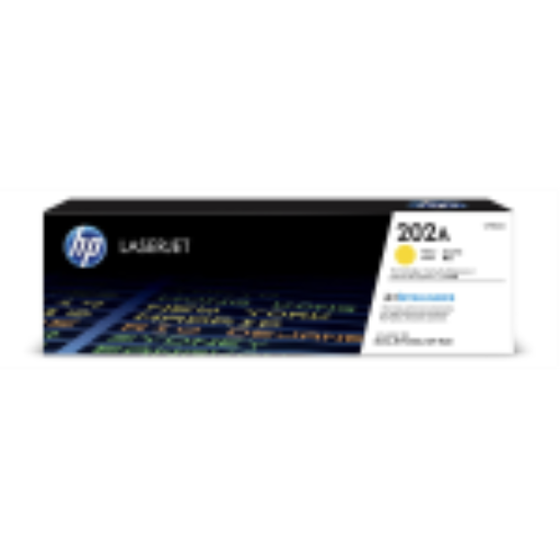 HP 202A Yellow LaserJet Toner Cartridge