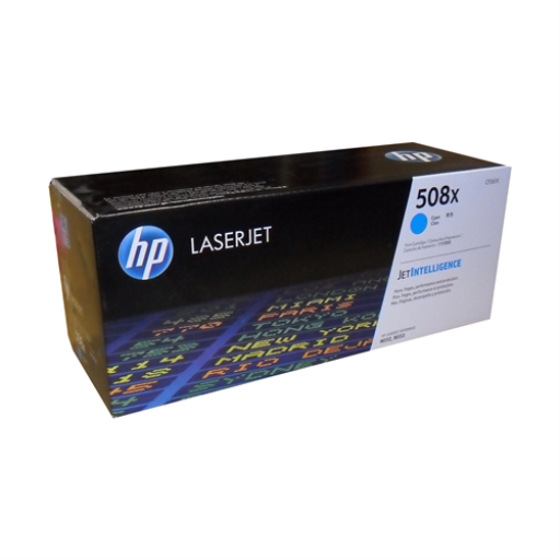 HP 508X Cyan LaserJet Toner Cartridge