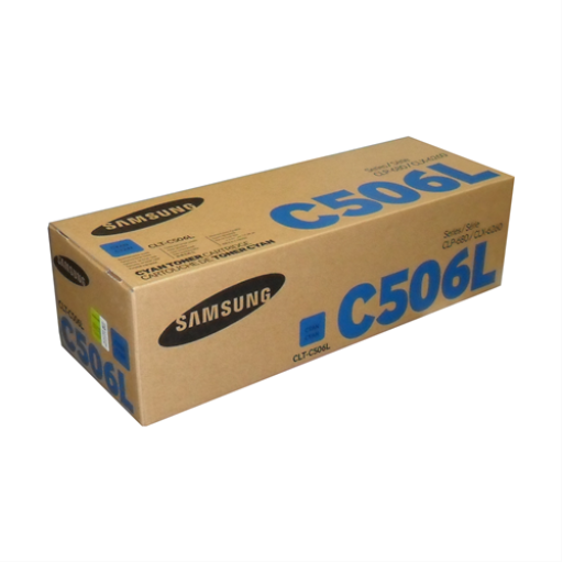 Cartouche de toner cyan haute capacité HP CLT-C506L