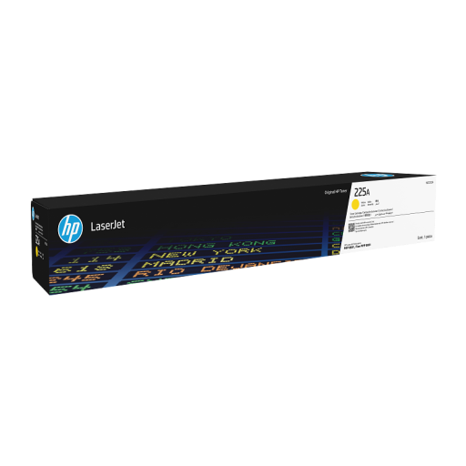 Cartouche de toner LaserJet HP 225A jaune d'origine (W2252A)
