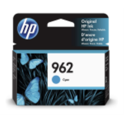 HP 962 Cyan Original Ink Cartridge