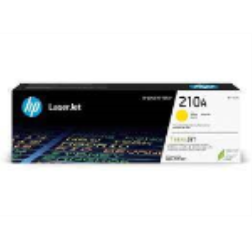 Cartouche de toner LaserJet HP 210A jaune authentique