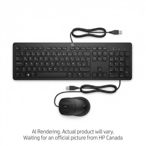HP 150 Wired MSE/KB Combo Canada - French Bilingual
