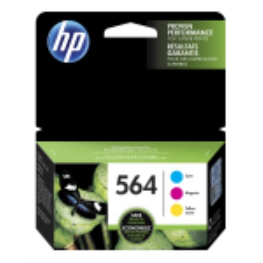 HP 564 CMY cartouche d'encre - pack de 3
