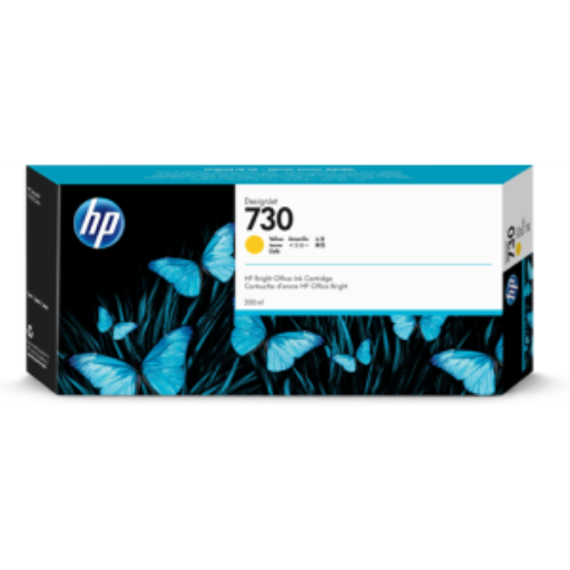 HP 730 300-ml Yellow Ink Cartridge