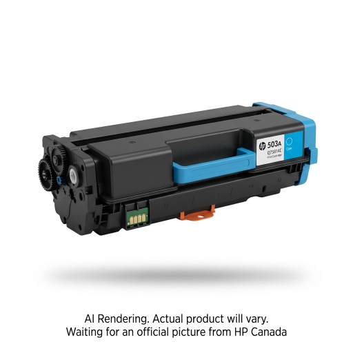 HP Q7581AC Cyan Contr Cartouche de toner LJ