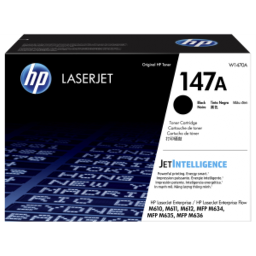 Cartouche de toner LaserJet HP 147A noire