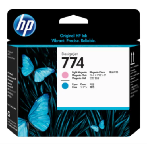 HP 774 Lt Magenta/Cyan Printhead