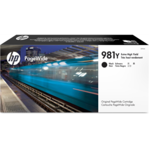 Cartouche noire grande capacité HP 981Y PageWide authentique